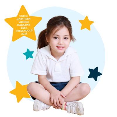 girl sitting with legs crossed smiling